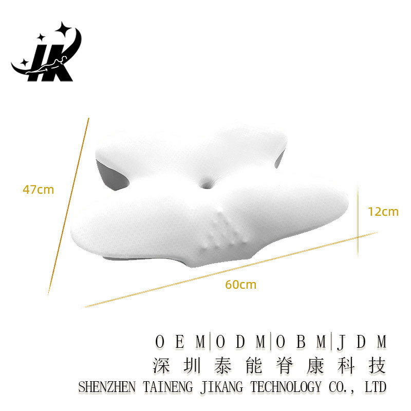 OEM personalizado memoria de algodón explosión tipo mariposa almohada de tracción cervical transfronteriza almohada de tracción ergonómica función de protección del cuello dormir lateral image 13