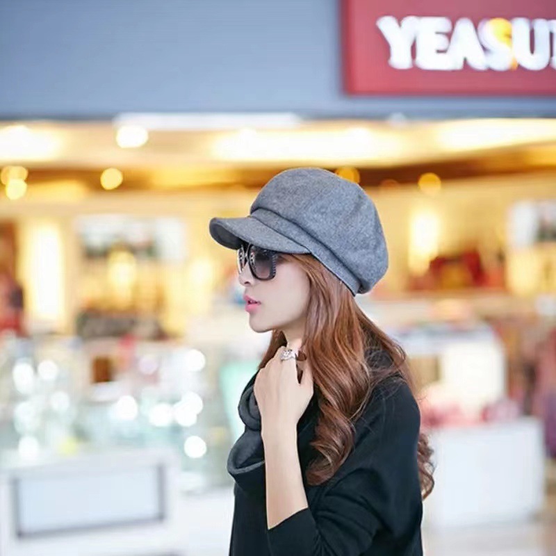 Octagon Lady Wool Beret 3