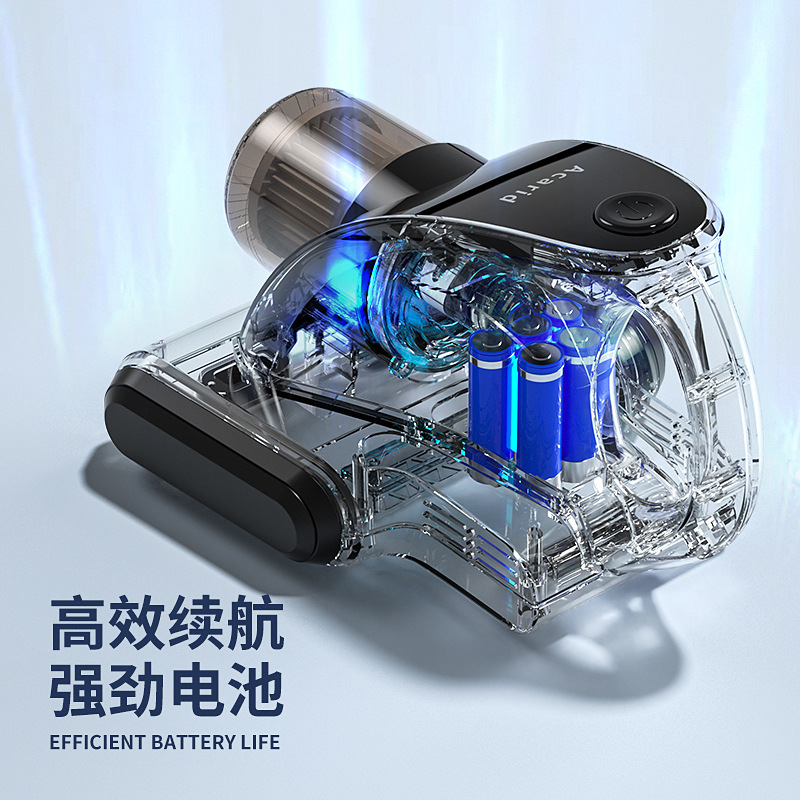 Wireless Acarizer Household Bed Vacuum Cleaner Handheld Acarite Removal Artifact Ultraviolet Sterizer in stock Gift 2