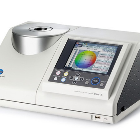 柯尼卡美能达塑胶涂料用CM-5台式测色仪色差仪配色仪色差计