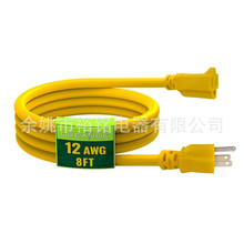 �����Դ����Ҏ���L��NEMA 5-15P�D5-15R��ʽ��ĸ���L��12AWG