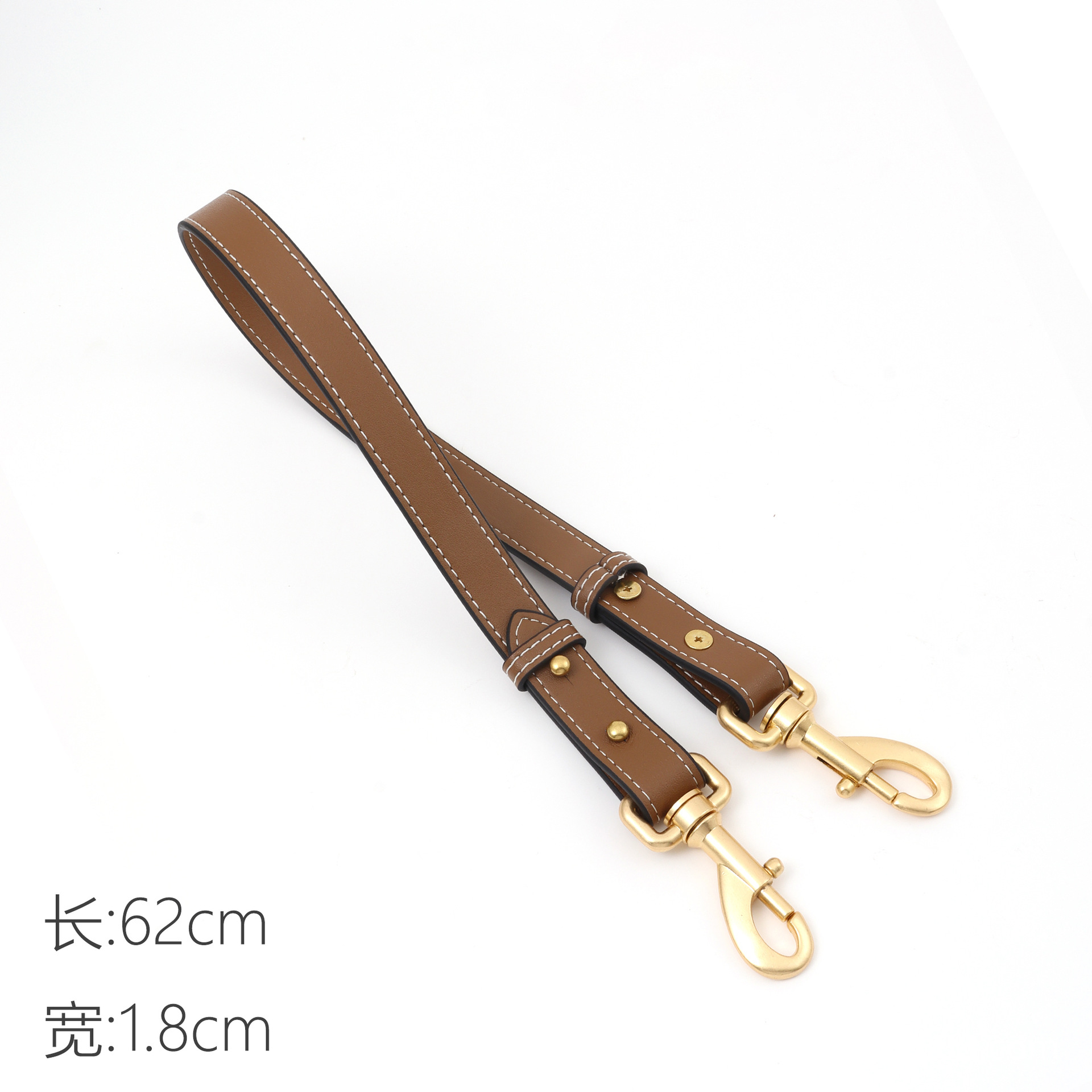Hazelnut Brown single shoulder strap 62cm