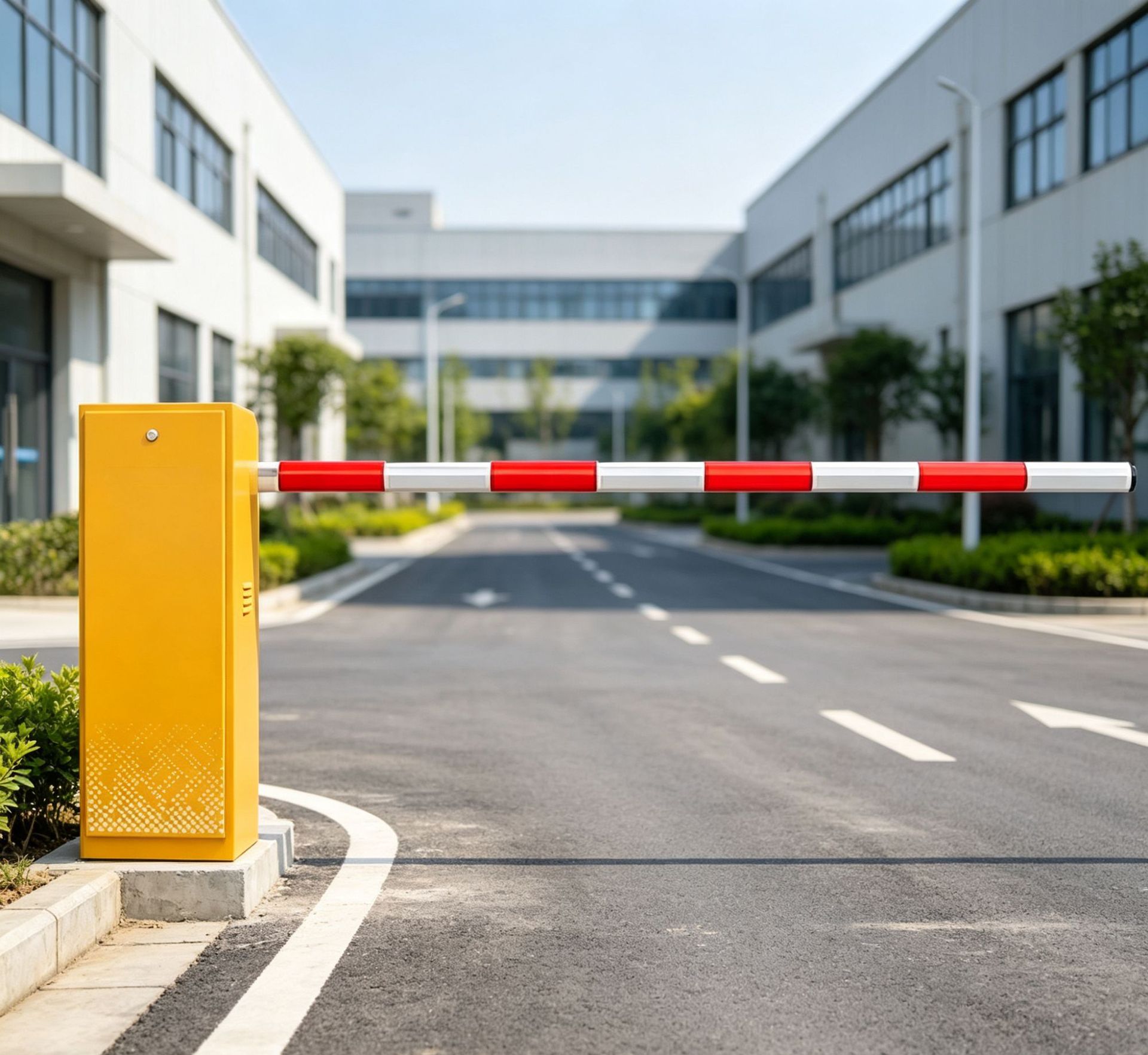 License Plate Recognition Gate Barrier, Vehicle Automatic Access Control System Source Manufacturer, Parking Lot Gate Barrier System