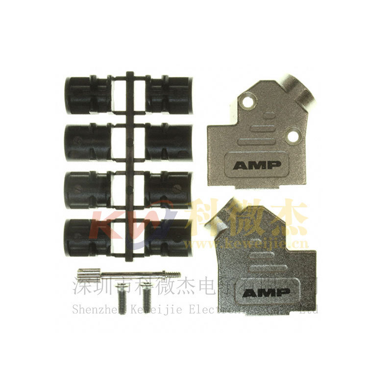 1478763-9 科微杰组装硬件密封圈应力消除D-Sub D形连接器底壳罩