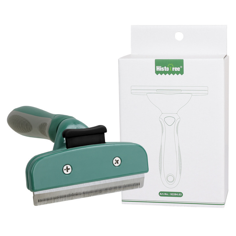 El modelo L verde oliva mejorado (hoja de 100mm) es adecuado para perros y gatos medianos y grandes