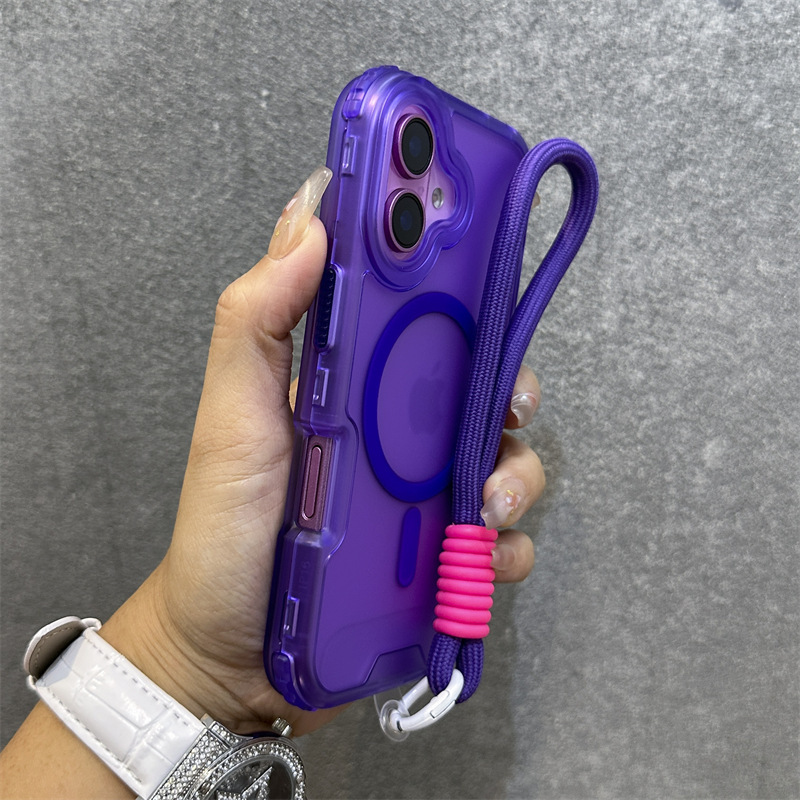 Apple 16 Pro Max対応、厚みのある3in1肌触りの良いマグネット式スマホケース、iPhone 17完全保護耐衝撃ケース、14対応|undefined
