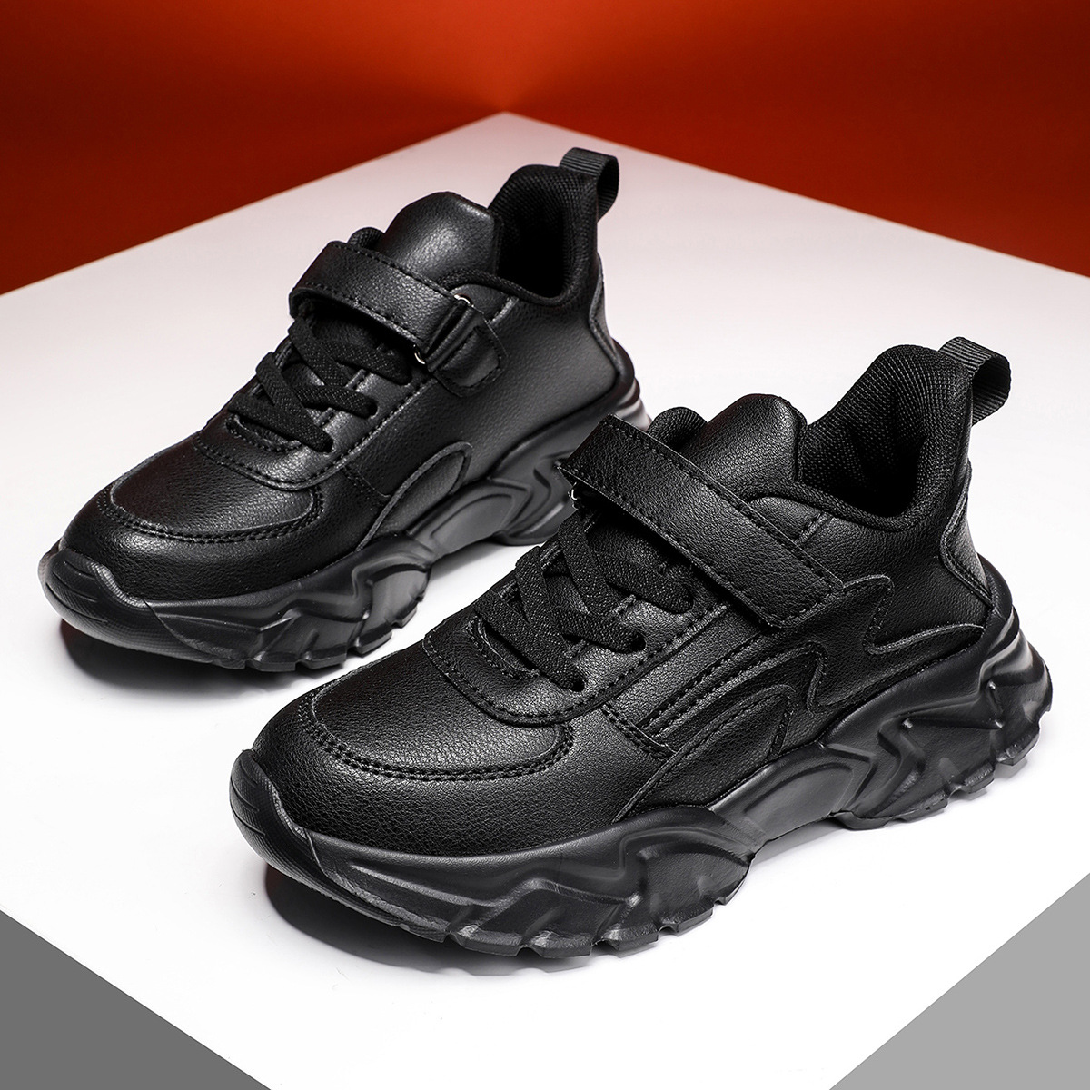 Zapatillas Chunky para Niños de Superfibra Suela MD Transpirables Impermeables y Antideslizantes