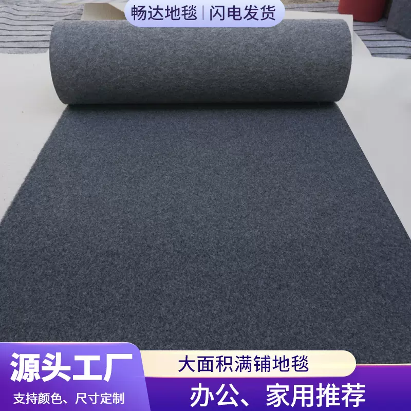10毫米商用地毯耐脏耐磨展会婚庆活动商用写字楼酒店走廊加厚地毯