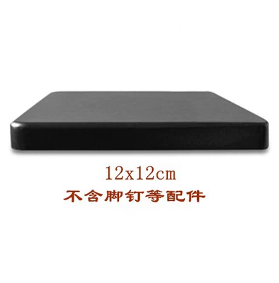 Speaker Stand Floor-Standing Audio Rack Shockproof Anti-Vibration Damping Board Subwoofer Bracket Large Audio Low Base Tray (Electric car big tripod) - 12x12cm-each-optional-foot-nail-spacers