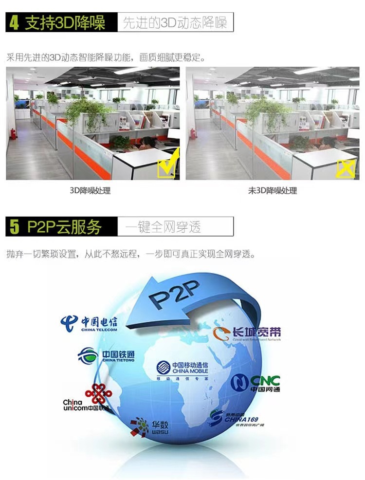 Tianshitong 5MP Hisilicon M50 black light full-color surveillance camera