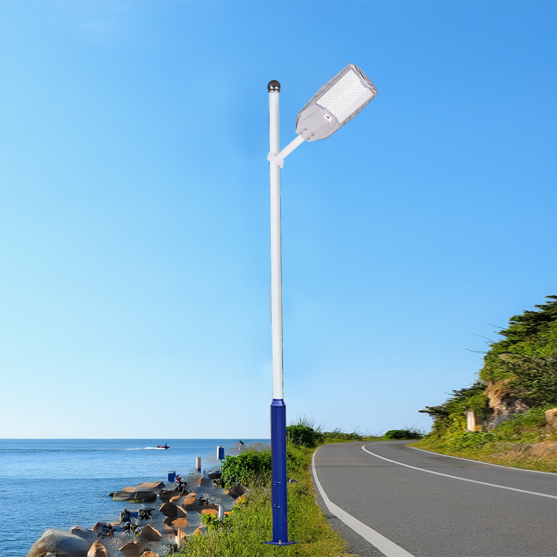 lámpara solar integrada lámpara de calle de usuario doméstica lámpara de patio exterior nueva inducción del cuerpo humano rural lámpara de calle LED impermeable