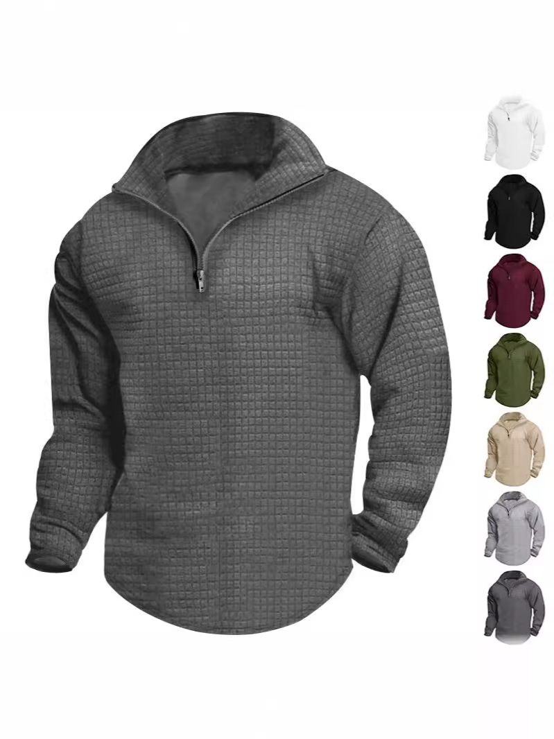 demi-season solid color colored trend long-sleeve