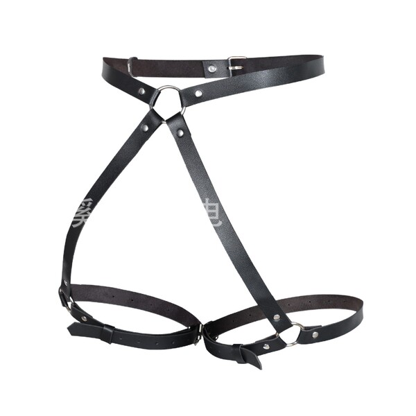 Cross-border SM bar hot sale bow leather belt leg straps restraint…