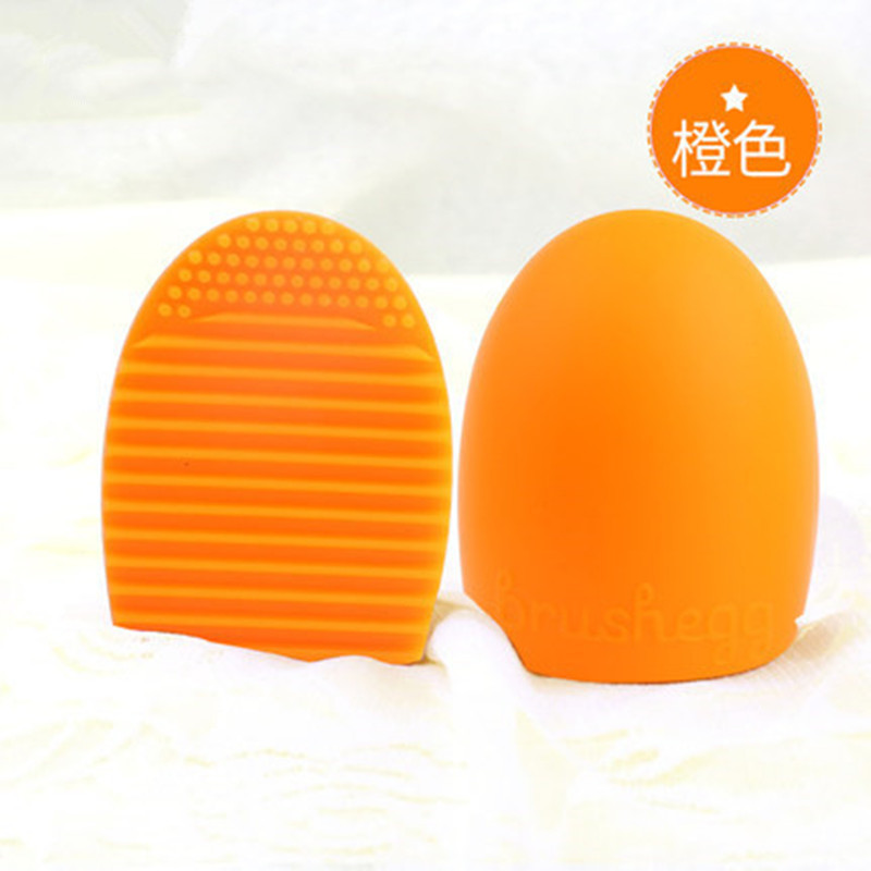 FUENTE productos de fábrica cepillo de maquillaje huevo cepillo de silicona Universal de maquillaje cepillo de limpieza lavado de cara cepillo de huevo