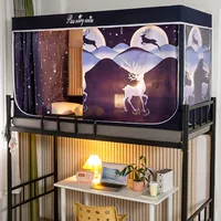 2025 new style ordinary bunk bed student mosquito net