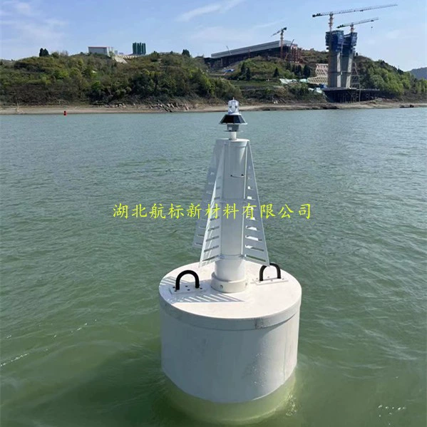 Полимерный материал водного пути буй морской прибрежный предупреждающий буй все в одном предупреждающий маяк долговечен и устойчив к коррозии