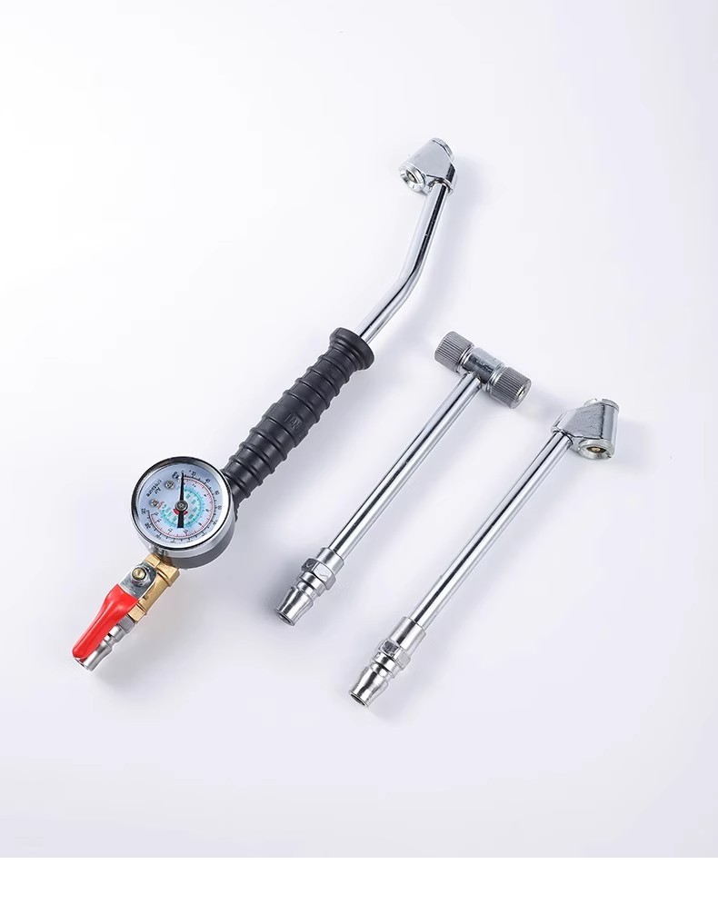 Car Tire Inflation Pressure Gauge, Tire Pressure Inflator, Tire Pressure Gun, Inflation Gauge