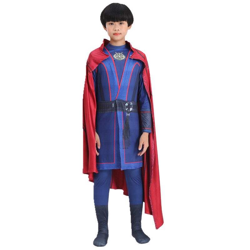 Halloween Movie Role-Playing Stephen Cosplay Jumpsuit Superhero Game Costume Popular Cape