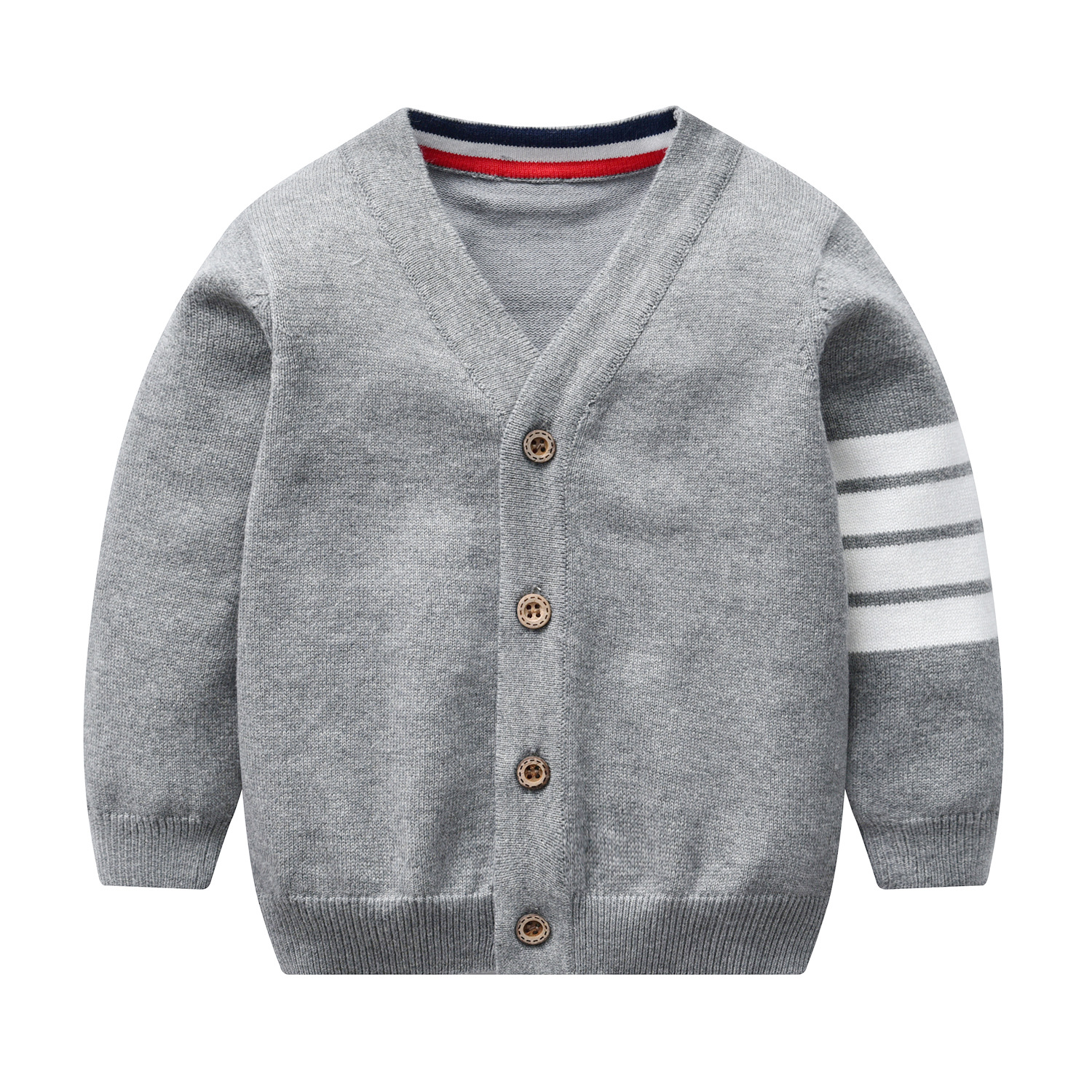 2023 otoño nuevo casual de los muchachos punto lana mameluco bebé Caballero mono