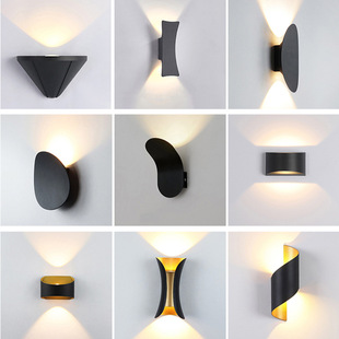 New Outdoor Waterproof Wall Lamp Living Room Aisle Stairs Courtyard Lamps Hotel Guest Room Bedroom Bedside Decorative Wall Lamp