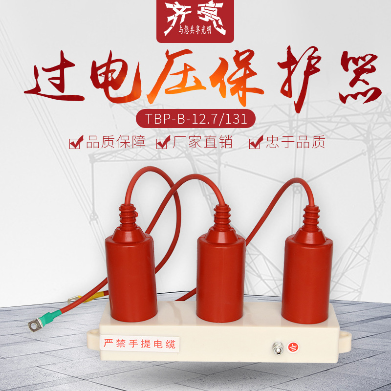 10kv复合三相组合式过电压保护器成套柜用高压氧化锌避雷器厂家