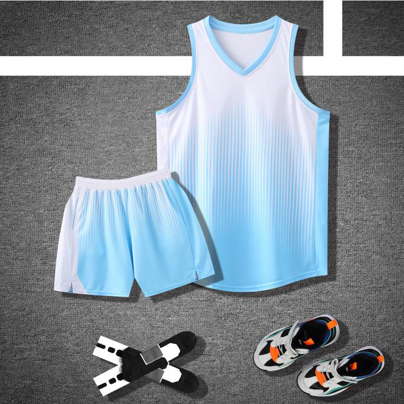 DIY basketball uniform suit men's team uniform student summer competition training Sports printed American vest basketball jersey