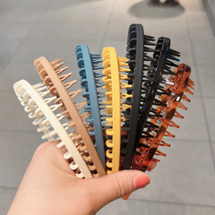 Irregular Washing Face Band Summer Women Influencer Hair Combs Sanding Tooth Anti-Slip Headband Hair Bundler Headwear Wholesale
