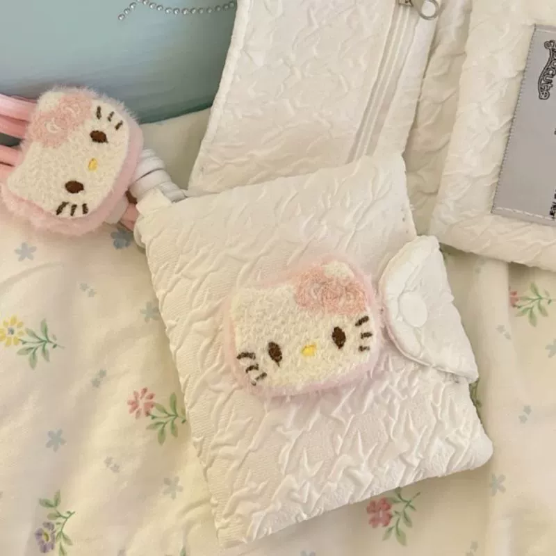 Hello Kitty, держатель карт, сумка для ключей, система хранения с героями мультфильмов, универсальный карманный кошелек
