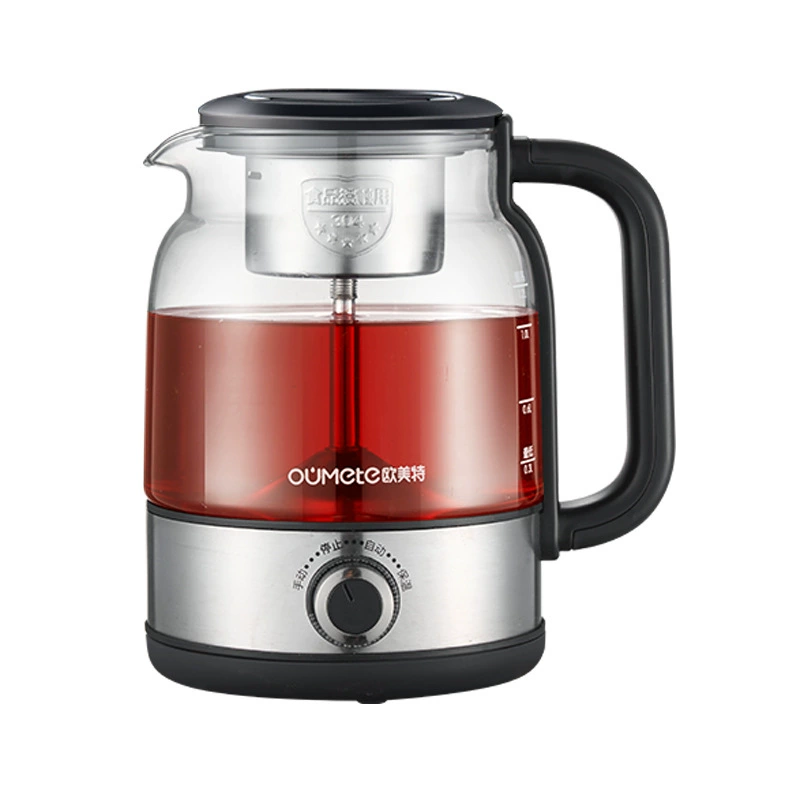 欧美特 Capacious red (black) tea, glass teapot, fully automatic
