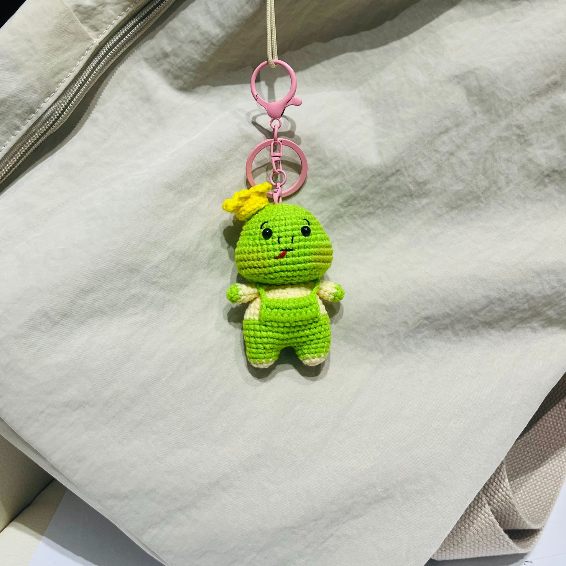 Colgantes de animales del zodiaco tejidos a mano, muñecos de lana hechos a crochet, accesorios decorativos para bolsos, regalos al por mayor y al detalle. image 58