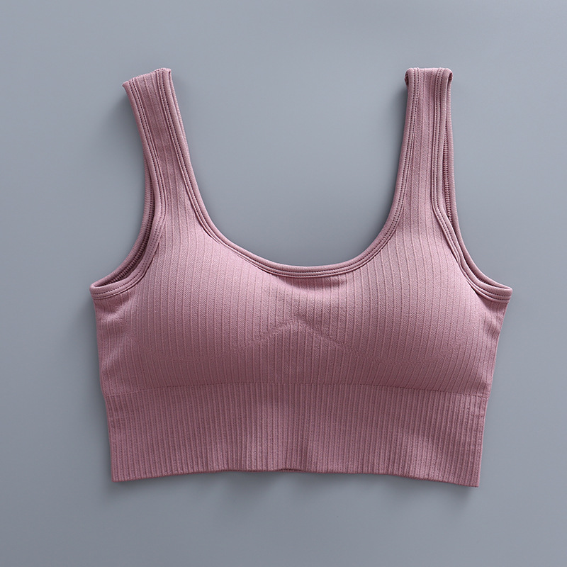 Stram yoga buks vest sport fitness dragt top langærmet sømløs yoga dragt til kvinder_voghion.com