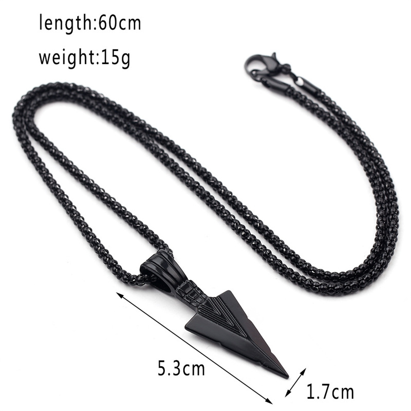 1 Piece Fashion Arrow Alloy Plating Menu0027S Pendant Necklace