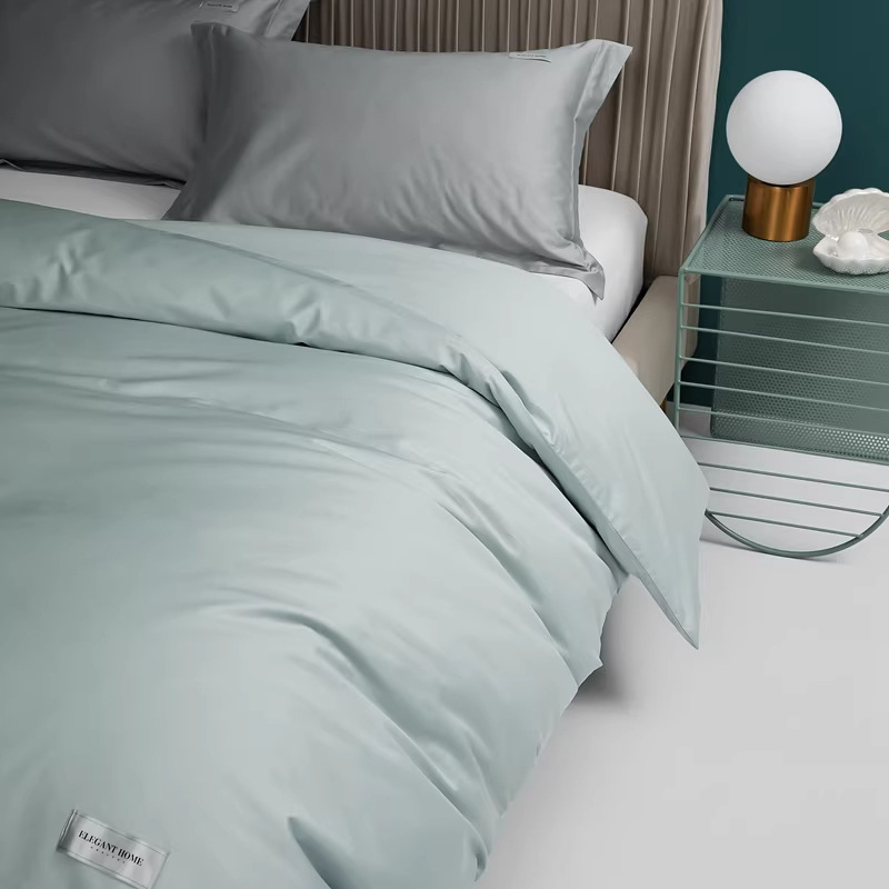 Color sólido de alta gama de algodón de lana larga cubierta de colchón de una sola pieza de sopa de algodón de un solo producto de cama de caseta cubierta de almohada par image 11