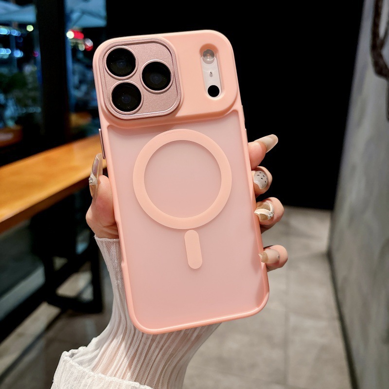 适用iPhone17PROMAX跨境专供雅盾肤感磁吸手机壳苹果16全包镜头膜|undefined