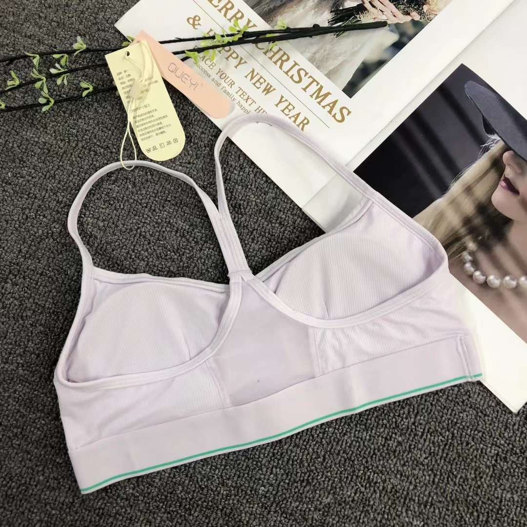 Nueva inconsútil alto elástico belleza de alta calidad las mujeres chaleco inalámbrico yoga sujetador ropa interior deportiva al por mayor