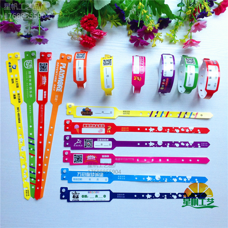 Disposable children's waterproof synthesized bracelet for amusement…