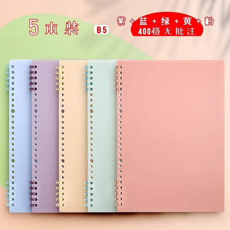 ルーズリーフ作文テキスト5 高校生・中学生・小学生向け作文用紙 300方眼 400方眼 注釈修正欄付き 抽出|undefined