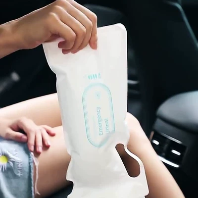 urine bag mobile travel convenience: On-board emergency urine bag