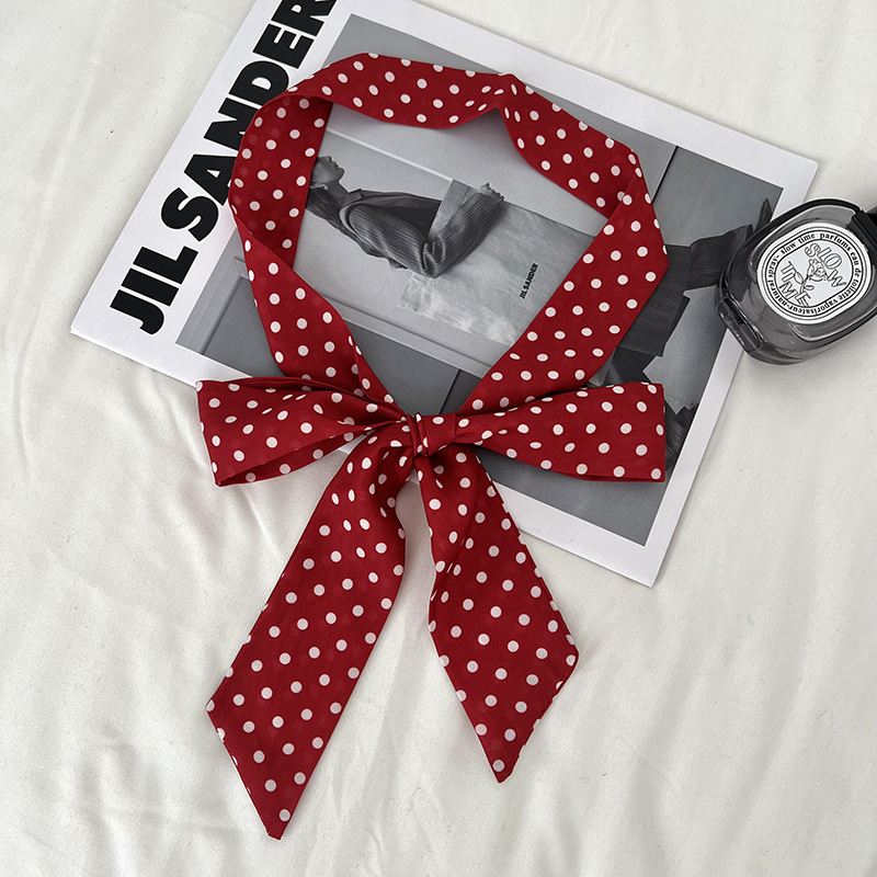 Una larga bufandas de seda punto de onda personalizado muestra rápida velocidad de envío de gran descuento flotante fábrica de fuente personalizada exclusiva