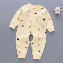 2024 Baby Bodysuit for Outdoors, Infant and Toddler, Newborn Sleepwear and Crawling Suit, Pure Cotton, Spring and Autumn New Style