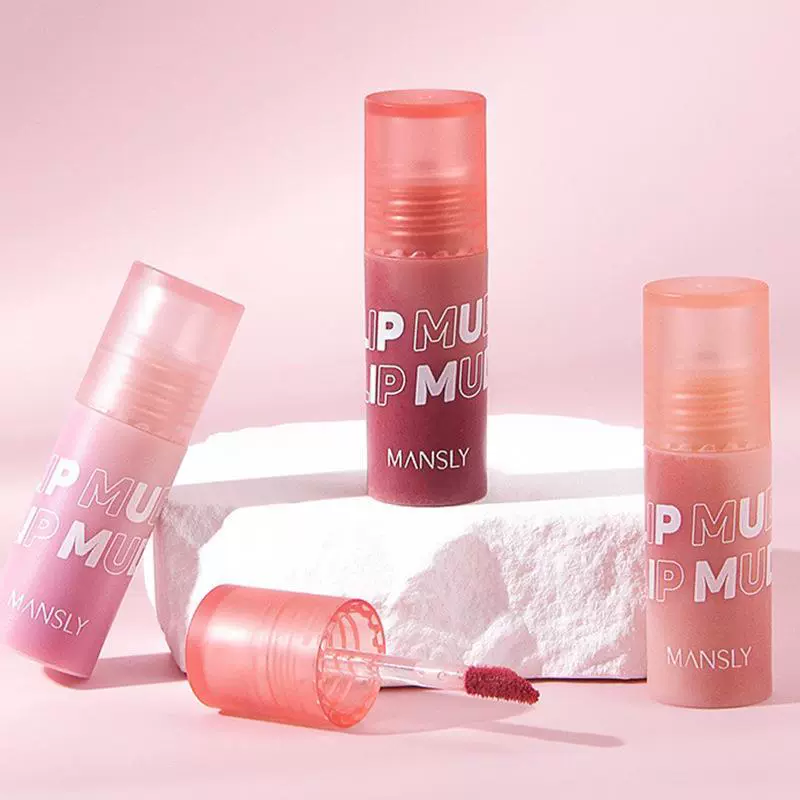 曼诗丽 Lipstick, lip gloss, translucent shading, long-term effect