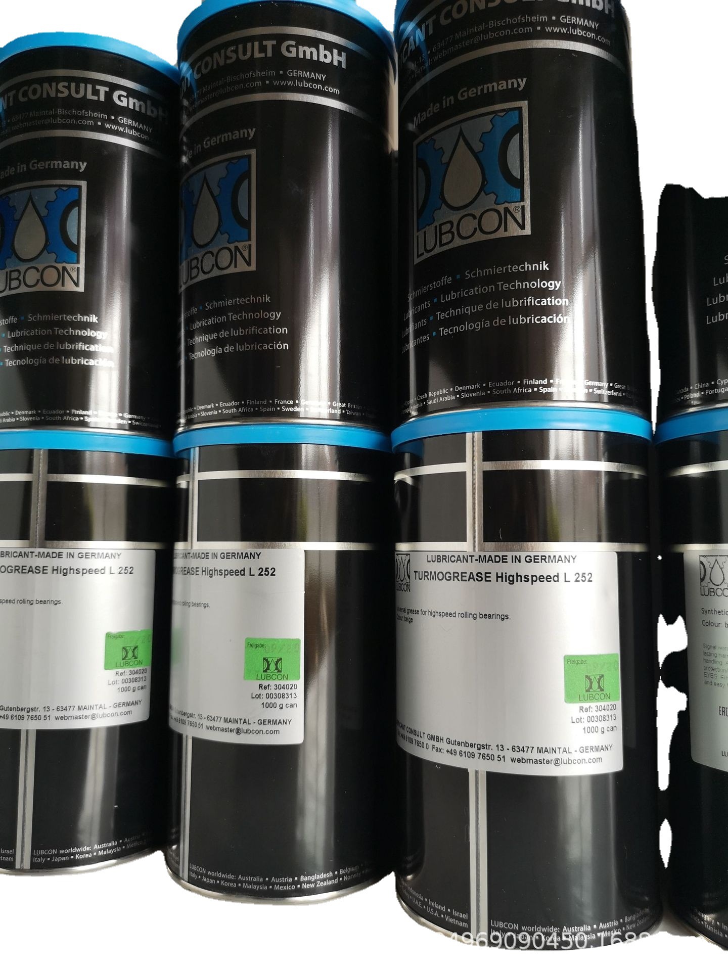 德国劳博抗润滑油脂LUBCON TURMOSYNTHOIL S 22代理直发