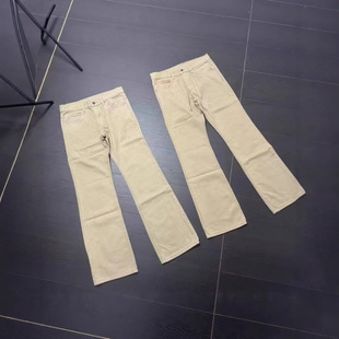 (Yuyuejiang Original High Version) Classic 517 Version Cleanfit Vibe Khaki Jeans
