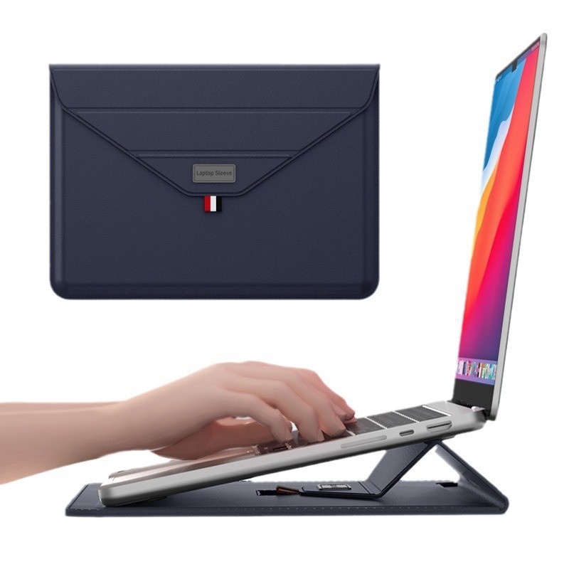 비즈니스 봉투 홀더 가방 - 파란색처럼