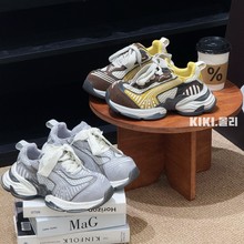 欧洲站真皮厚底增高老爹鞋女2024秋冬新款百搭休闲运动鞋防滑轻便