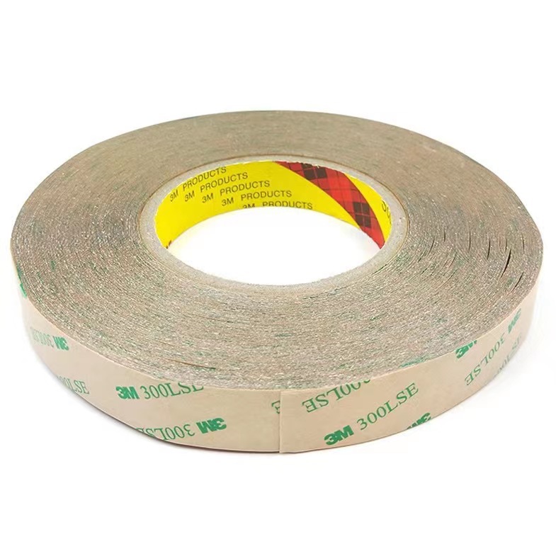 3M9609透明聚酯PET强力高粘耐高温薄膜双面胶带