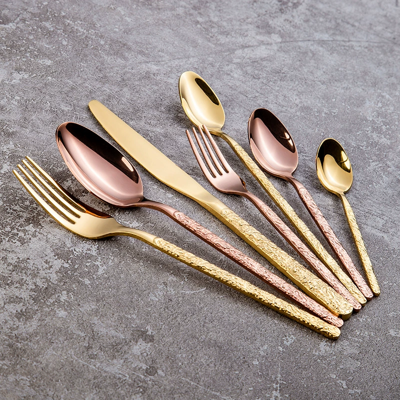 Retro tableware stainless steel, set for hotel, spoon, custom-made