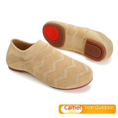 Modern Dance Shoes Cheerleading Dance Shoes Women Soft Sole Practice Shoes Ballet Jazz Dance Shoes Figure National Chinese Dance Shoes