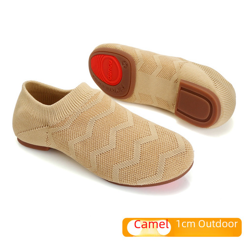 Modern Dance Shoes Cheerleading Dance Shoes Women Soft Sole Practice Shoes Ballet Jazz Dance Shoes Figure National Chinese Dance Shoes