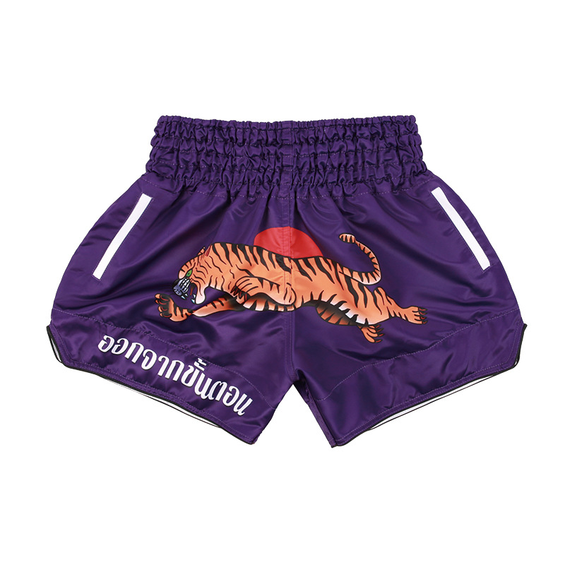 2026 Muay Thai korte broek, Muay Thai vechtbroek, verbeterde boksbroek, volwassen vechtsportbroek_voghion.com